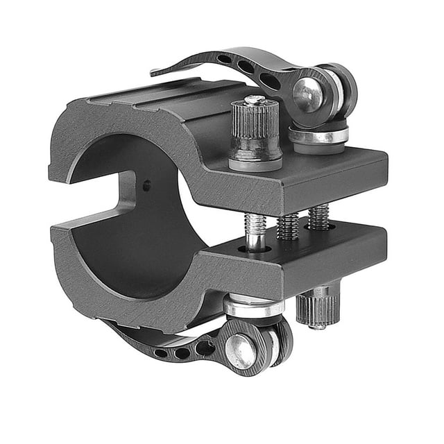 Abrazadera plegable perfecl de varilla vertical para patinete eléctrico ZERO 8X 10X 11X negro