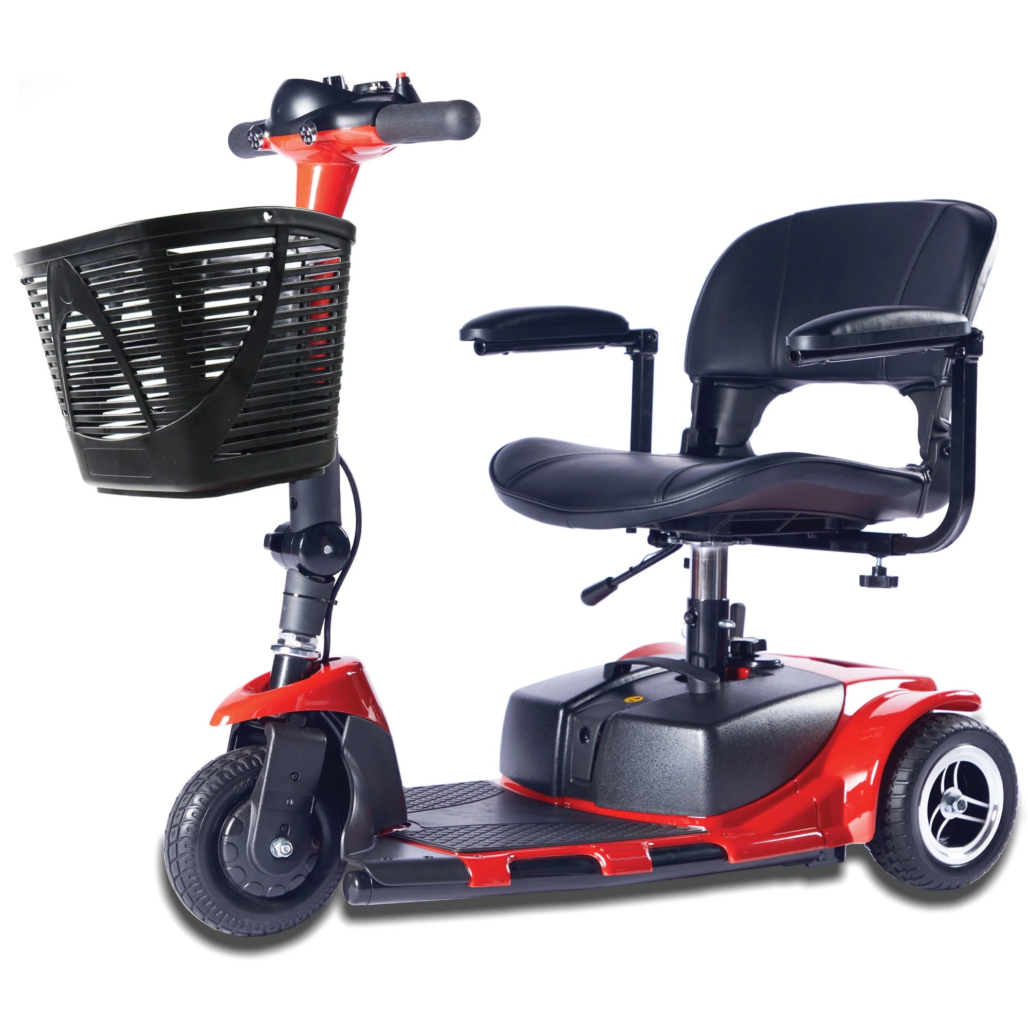 elev Rejse program Zipr Roo 3 Wheel Scooter - Lightweight Folding Mobility Scooter - Travel 3  Wheel Mobility Scooter for Seniors, Adults, Handicapped, Elderly - Blue -  Walmart.com