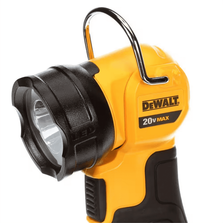 DeWalt 20V MAX LED Work Light Flashlight 110 Lumens 120 Degree Head Bare Tool Walmart