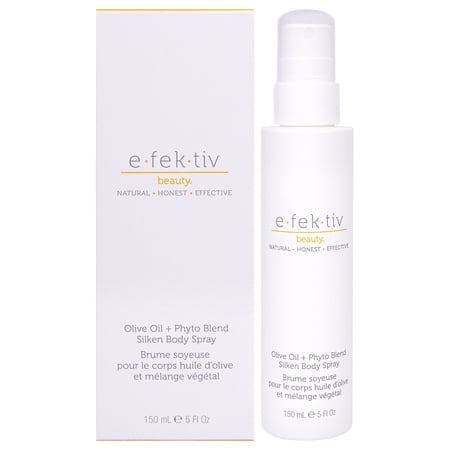 Vaporisateur Corporel Soyeux à l'Huile d'Olive Plus Mélange Phyto par E.Fek.Tiv pour Unisexe - Vaporisateur Corporel 5 Oz