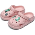 thumbnail image 3 of YUKTOPA Kids Boys Girls Cute Cartoon Clogs Shoes Lightweight Non Slip Garden Shoes Water Shower Beach Pool Slides Sandals, 3 of 12