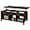 Espresso, variant on Black Coffee Table, 47.5in Lift Top Coffee Table, Lift Up Center Table w/Hidden Compartment & 3 Cube Open Shelves for Living Room