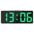 thumbnail image 1 of Billuyoard ABS LED Reloj digital Estilo simple Pantalla de fecha Rectangular 2 Modo 5 Engranaje Función de repetición Alarmas de control de Decoración del hogar tipo 9, 1 of 6