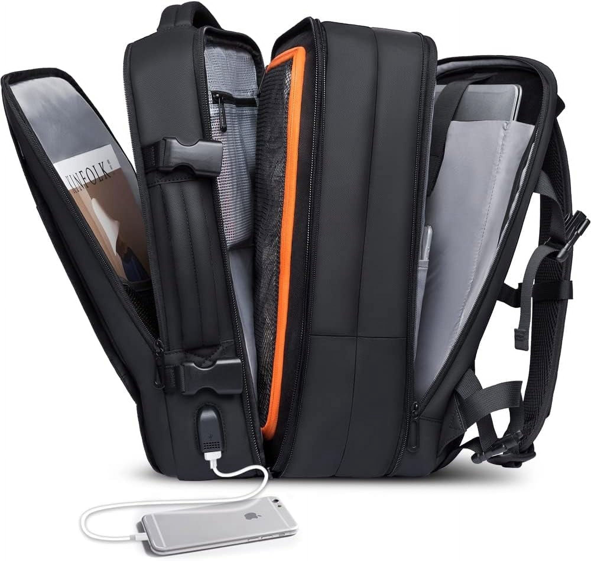 amerileather leather laptop backpack briefcase Black (#2437-0) : Electronics or on short trips Amerileather Black Leather Pilot Case