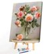 thumbnail image 3 of Cuadros Decorativos Ramo de rosas pintura al óleo por números Kit DIY pintura acrílica dibujo sin marco Likrtyny embutido en tela, 3 of 9