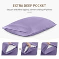 thumbnail image 7 of SONORO KATE 6 Pieces Bed Sheet Set, 1800 Series Soft Microfiber California King Sheets with 16" Deep Pocket, Lavender, 7 of 7