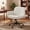 Beige, variant on GOOSEA Adult PU Leather Criss Cross Indoor Makeup and Gaming Swivel and Adjustable Arms Office Chairs, Beige