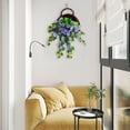 thumbnail image 6 of Clearance Under $10 Artificial flowers, Artificial Morning Glory Flowers For Spring Outdoor Hanging Decoration Wall Wisteria Hanging Basket Plants For Wedding Corridor Yard Gardens Patios Balcon, 6 of 9