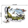 thumbnail image 5 of (A) Adhesivo de pared de dinosaurio 3D, pintura decorativa para sala de estar, dormitorio, habitación de niños, pasillo, entrada, 5 of 5