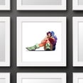 thumbnail image 3 of Gallery Pops Cowboy Bebop - Faye Valentine Wall Art, White Framed Version, 12" x 12", 3 of 5