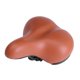 thumbnail image 5 of Asiento de bicicleta cómodo para mujeres y hombres, sillín de bicicleta ancho, cojín suave de repuesto para bicicleta con ajuste universal que absorbe Marrón, 5 of 8