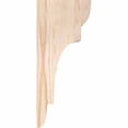thumbnail image 3 of 5 1/2"W x 6"D x 14"H New Brighton Smooth Corbel, Douglas Fir, 3 of 9