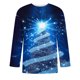 thumbnail image 4 of Camisas de Manga Larga para Hombres Imprimir Casual Cuello Redondo Blusa de Manga Corta, Camisas de Lino para Hombres, 4 of 9