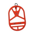 thumbnail image 2 of Cesta con Clip para calzado, soporte para zapatos para mochila, estante, cubierta de silicona para zapatos que ahorra espacio para actividades al aire Rojo, 2 of 8