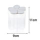 thumbnail image 4 of Dispensador de condimentos,Dispensador de condimentos Cuerpo de botella transparente Portátil,Dispensador de especias vacío transparente,Frascos agitadores de especias con tapa abatible de 5, 4 of 5
