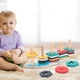 thumbnail image 2 of Apilador geométrico de madera para bebés, niños pequeños, aprendizaje sensorial preescolar, desarrollo A, 2 of 9