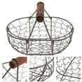 thumbnail image 3 of MasteelfCA Desktop Decoration Fruit Basket Multifunctional Egg Iron Basket for Daily Use, 3 of 7