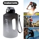 thumbnail image 2 of Deportes botella de agua al aire libre fitness viaje a prueba de fugas tazas heladas negro Sywqhk Para Estrenar, 2 of 6