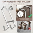thumbnail image 6 of Genreen Over The Door Hooks - 2 Pack Heavy Duty Dual-Hook Organizer Hanger with Non-Slip Rubber for Towels, Clothes & Bags Use in Bathroom, Bedroom, Kitchen, 6 of 6