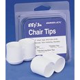 Garelick Eezin 76012 White Poly Premium Chair Tips for Double Leg