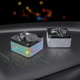 thumbnail image 4 of Luxury Rhinestones Crystal Ashtray Creative Personality Ins Home Living Room Office Desk Car Ashtray, 4 of 16
