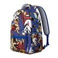 thumbnail image 2 of Hawaii Tropical Wind Palm Leaves Backpack: Durable Lightweight Design for Students, Large Capacity Laptop Daypack with Padded Sleeve, Perfect Gift for Campus Commute, 2 of 6