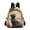 Elegant Black Cat, variant on JIALIOU Mini Backpack Purse for Women Quilted Casual Daypack Small Travel Shoulder Bag, Elegant Black Cat