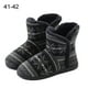 thumbnail image 1 of Pantuflas, Zapato de Cabaña, Botas de Cabaña con Forro Alto, Pantuflas de Invierno Antideslizantes para Adultos Unisex, 1 of 4