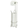 thumbnail image 4 of Bath Bliss Freestanding Toilet Paper Holder and Dispenser in Satin Nickel, 4 of 8