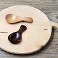 thumbnail image 5 of KALLORY 10Pcs Wood Spoon for Home and Restaurant Use with Short Handle Natural Color, 5 of 8
