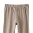 thumbnail image 4 of Cowsor Kids Boys Girls Spring Fall Solid Elastic Waist Casual Sports Lounge Pants Soft Base Layer Comfort Long Trousers For 3-15 Years Old, 4 of 6