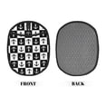 thumbnail image 2 of Sikiie Nautical Anchors1 Silicone Pot Holders, Oven Mitts Heat Resistant Hot Pads, Non Slip Pot Holder for Kitchen Baking and Cooking 9.4 x 7.5 Inches, 2 of 7