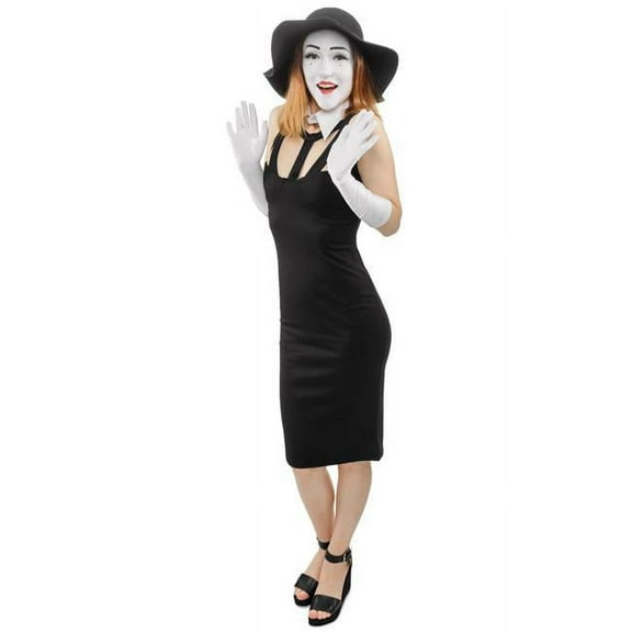 SC2166 Female Mime Cardboard Cutout