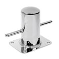 thumbnail image 2 of Marine 316 4.5'' Bollard Cleat/ Mooring Bit W/ 4.6x 3.5'' Base Plate, 2 of 5