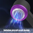 thumbnail image 4 of CASAFUN Stylish Fabric Shaver and Lint Remover with Replaceable Stainless Steel 6-leaf Blades,Rechargeable Model Sweater Defuzzer Clothes Fuzz for Clothing,Couch,Furniture,Fuzz,Lint Ball,Pillings, 4 of 9
