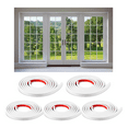 thumbnail image 2 of 5 Rolls Total Window Grille Inserts Grid Kit Self Adhesive Peel and Stick Trim Simulated DIY Decorative White, 2 of 8