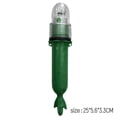 thumbnail image 2 of Lámpara Ocean Fishing Luz LED Flotador Impermeable Noche (Batería doble) Verde, 2 of 5