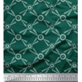thumbnail image 1 of Soimoi Cotton Poplin Fabric Dots & Circle Geometric Print Fabric by the Yard 56 Inch Wide, 1 of 3