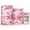 Cherry Blossoms Pattern, variant on Set of 2 Flameless Candles Lights with Remote Control Flickering LED Candles Electric Candles for Home Decor Parties Blossoming Lotus