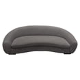 thumbnail image 2 of Diamond Sofa Pascal Sofa in Charcoal Boucle Textured Fabric PASCALSOCC, 2 of 7