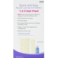 thumbnail image 4 of Sally Hansen Hair Remover Wax Strip Kit 1 ea (Pack of 2), 4 of 6