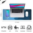 thumbnail image 2 of "Comfort Meets Style: Extra Large Desk Mouse Pad with Non-Slip Rubber Base and Attractive Topographic Pattern - Ideal for Desk Decor Enhancement", 2 of 7