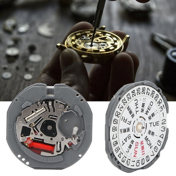 Spptty Calendar Watch Movement Watch Parts VJ33 Watch Movement