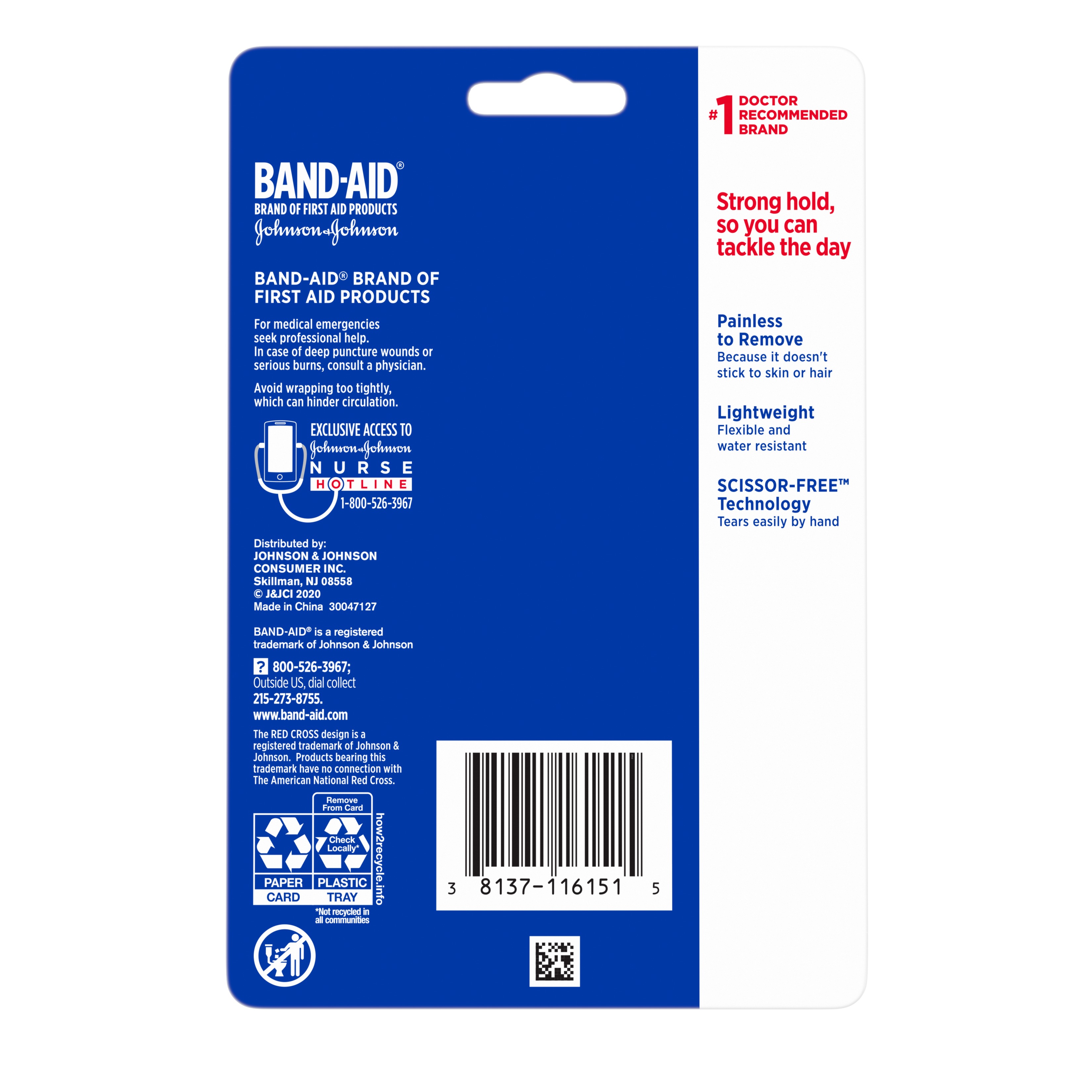 BAND-AID First Aid Secure-Flex Wrap, Large 1 Each - (Pack of 2)
