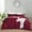 Burgundy, variant on Bedsium Duvet Cover Cotton Solid - Duvet Cover Aqua Blue 3 pcs, Includes 1 Duvet Cover - Twin/Twin XL (68x90) with Zipper Closure & 2 Pillow Shams, NO Comforter