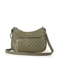 thumbnail image 1 of Bolsa Crossbody Acolchada Tassel Decorativo color Verde Olivo Lucentzza 5BLZO22639, 1 of 6