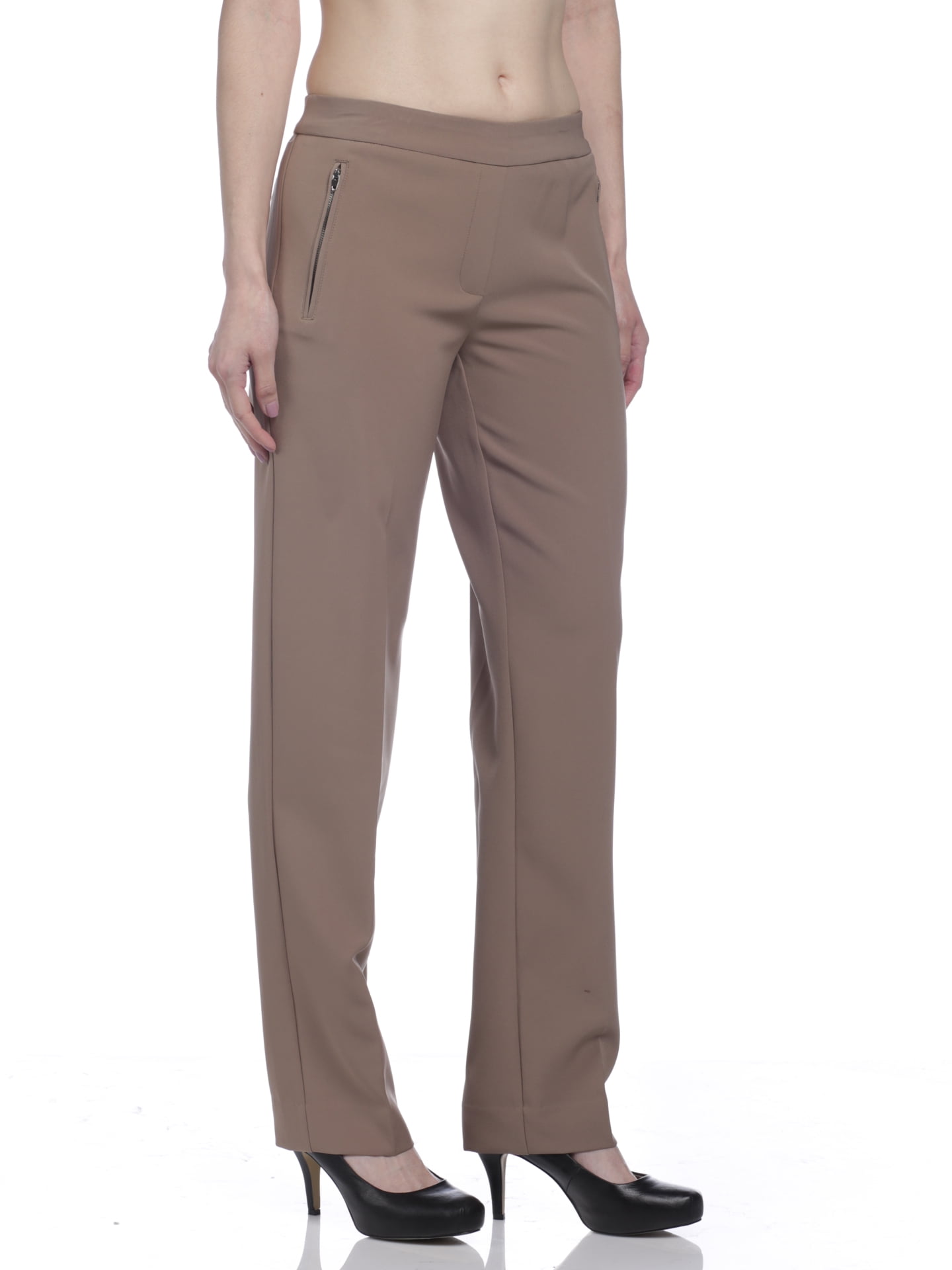 Bond 18 Pull-On Slim Leg Pants, Taupe 