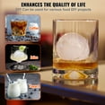 thumbnail image 2 of VEVOR Ice Ball Press,2.4"/60 mm Diameter Ice Ball Maker,Aluminum Ice Ball Press Kit,Ice Press with Stainless Steel Clamp & Plate, Silver Ice Ball Press Maker for Whiskey, Bourbon, Scotch, Etc, 2 of 9