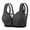 Black-Bras for Women, variant on Plus Size Front Closure Bras for Women No Underwire Full Coverage Bralettes Supportive Push Up Bralette Comfort Everyday Bra