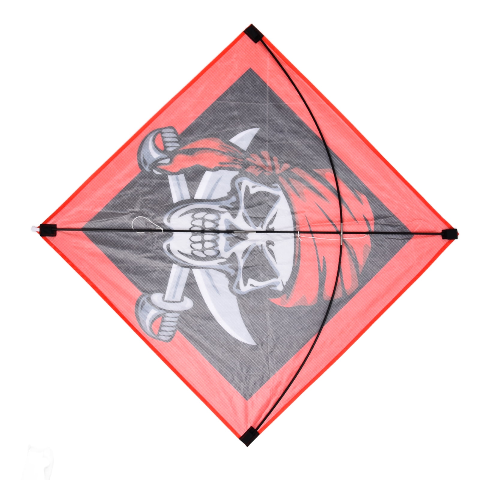 Outdoors Cartoon Kite Quadrangular Pirate Kite with 100 Meter Line Funny Flying Toys for Kids Children